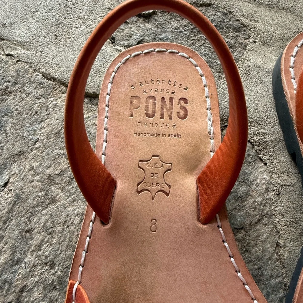 Avarcas USA pons leather sandals - Picture 3 of 4